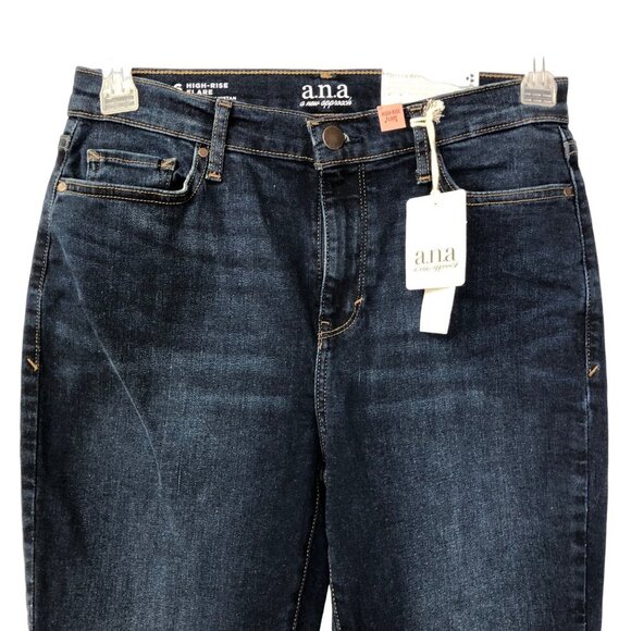 a.n.a Dark Blue Bootcut Jeans - Picture 3 of 6